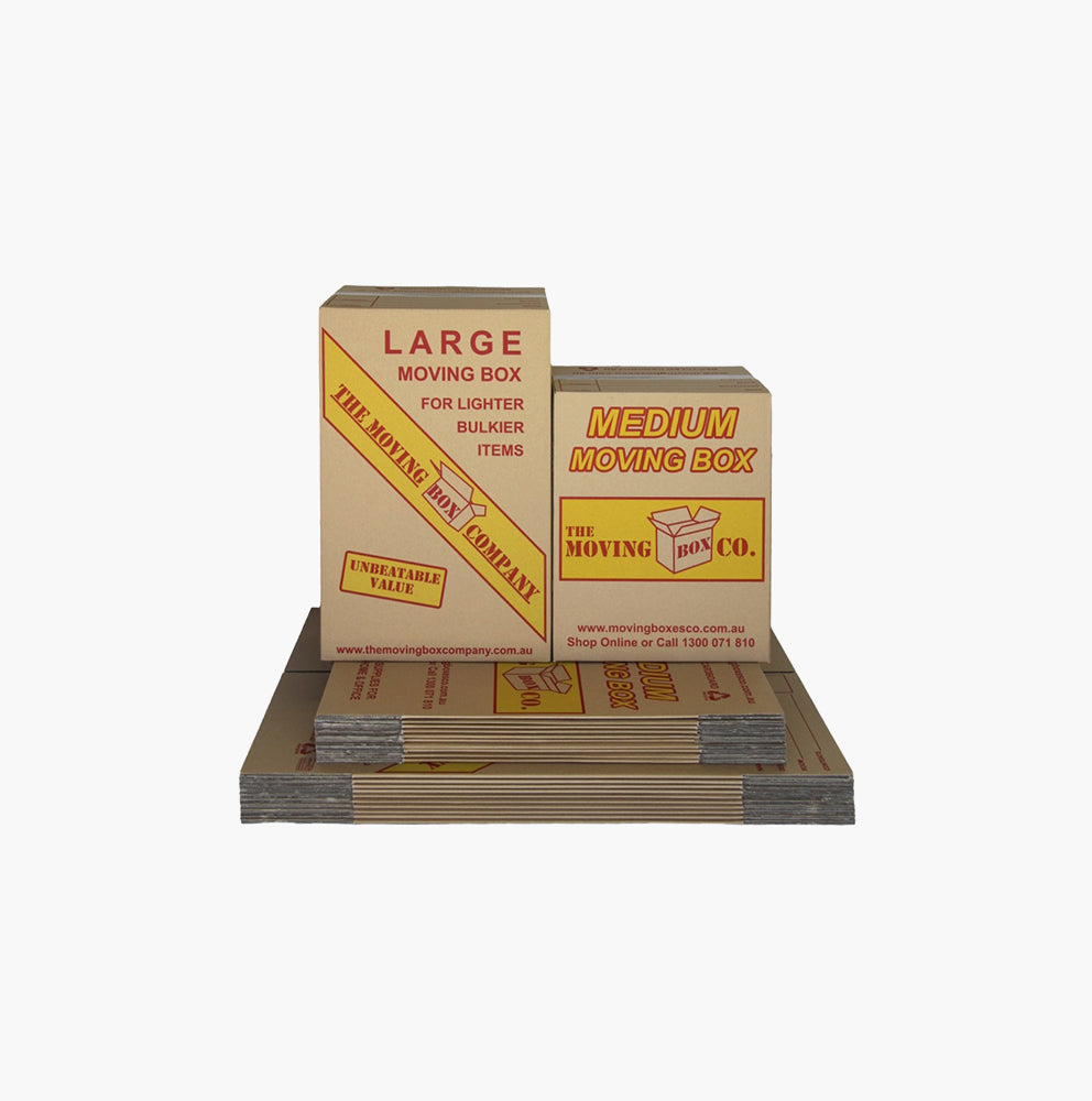 Moving Box Pack - Medium and Large Box Bundle