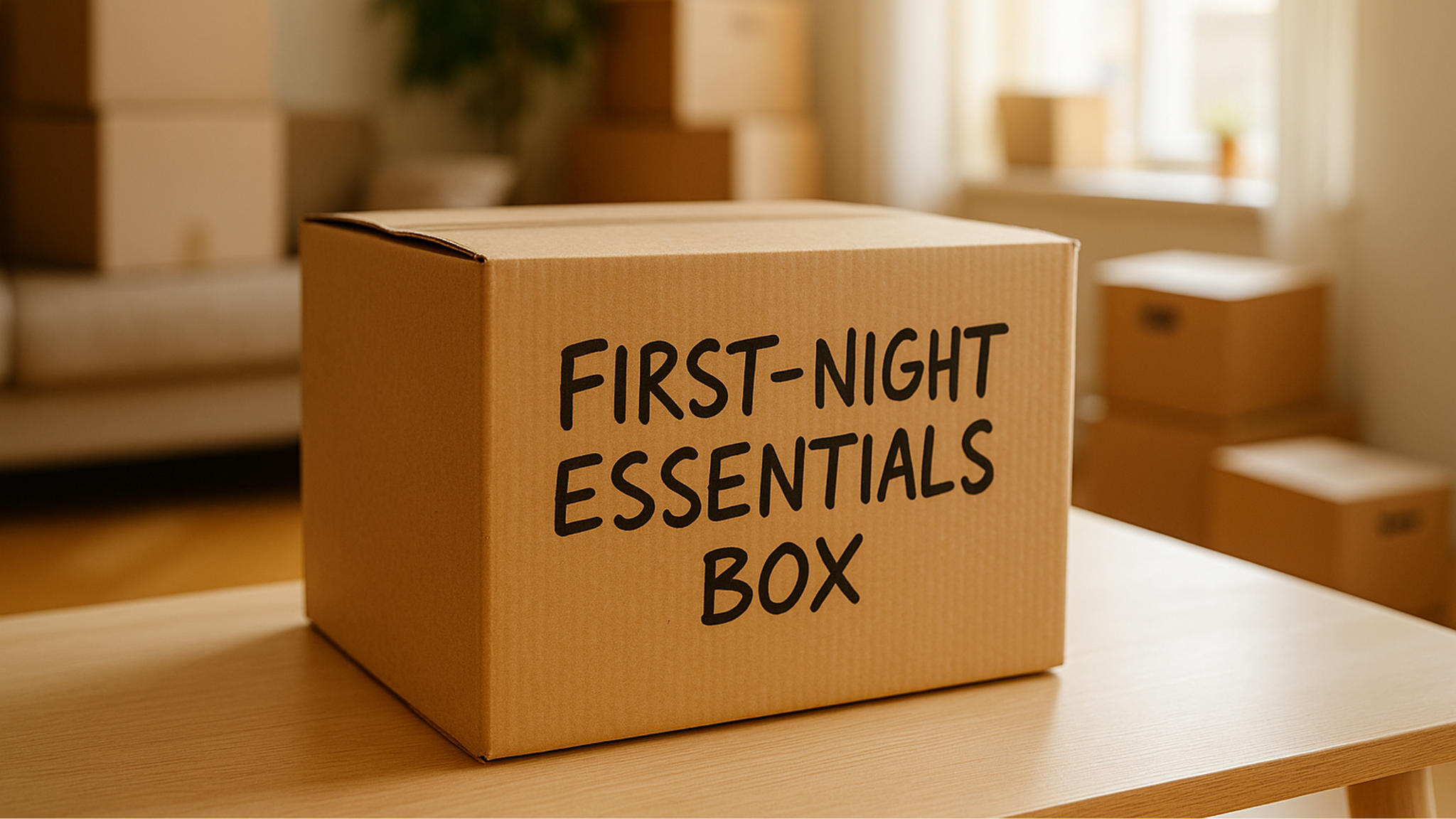 What to Pack in Your First-Night Essentials Box