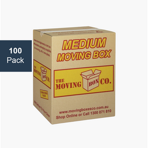 Medium 58L Moving Box - 100 Pack