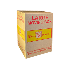 Large Tea Chest 93L Moving Box - 50 Pack