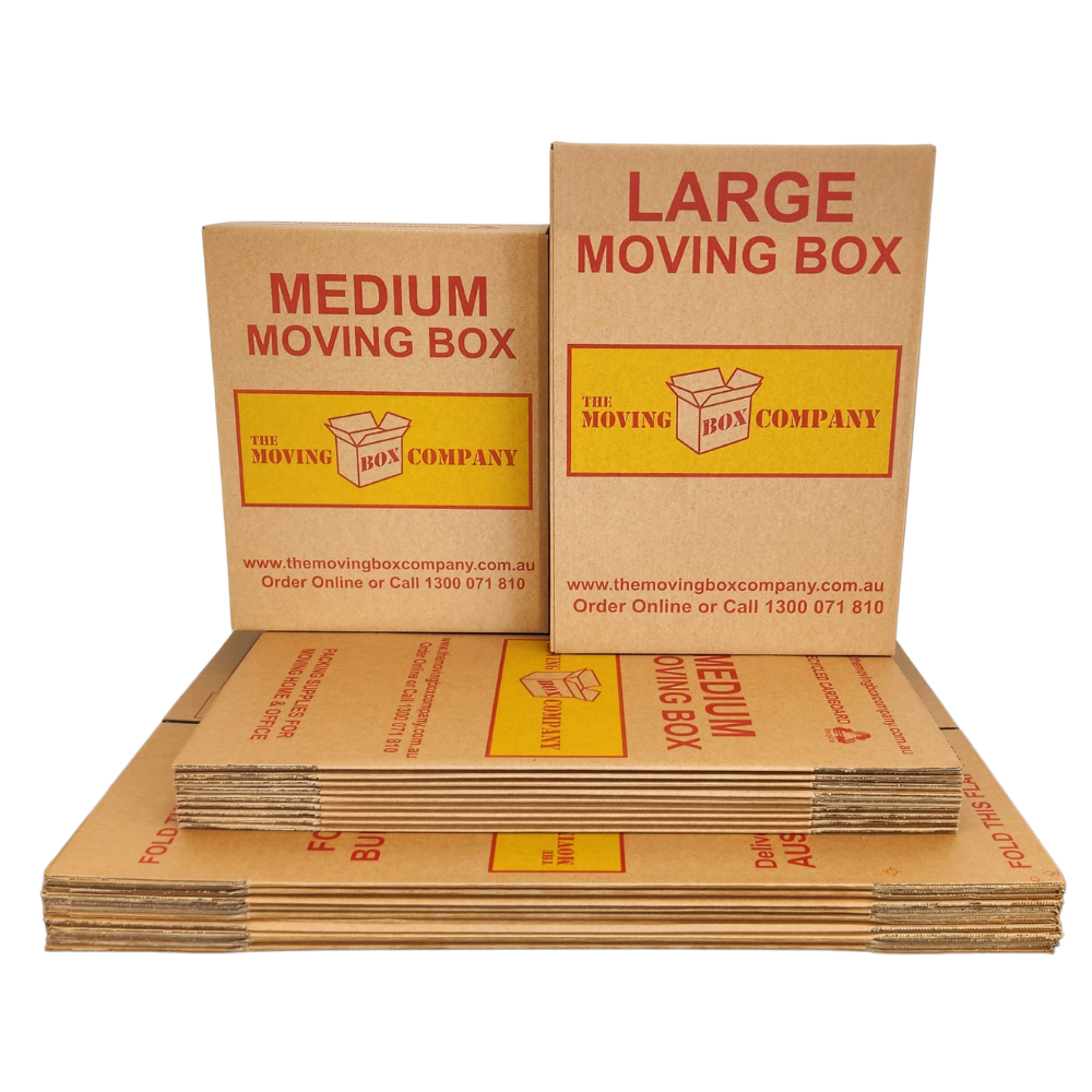 Moving Box Pack - Medium and Large Box Bundle