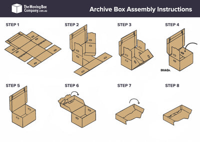 Archiving Box Sample Premium Archive Box - Single - The Moving Box Company