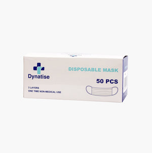 Dynatise Disposable Masks - 50 Pack