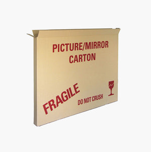 Picture and Mirror Moving Box - Single